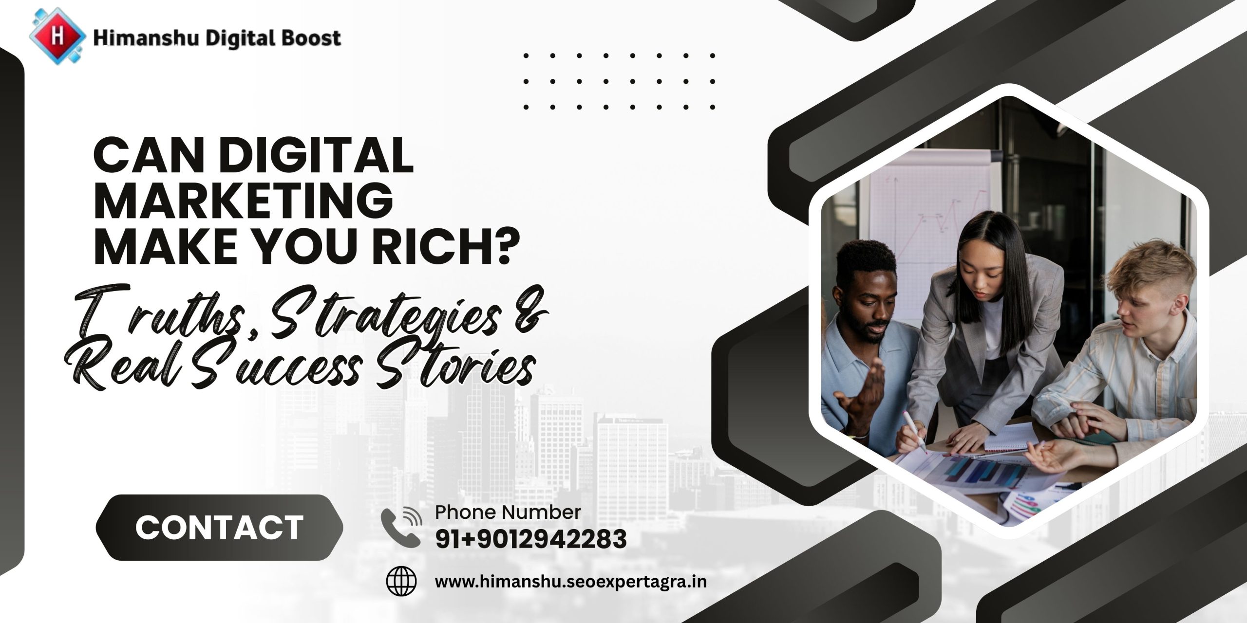 You are currently viewing Can Digital Marketing Make You Rich? Truths, Strategies & Real Success Stories
